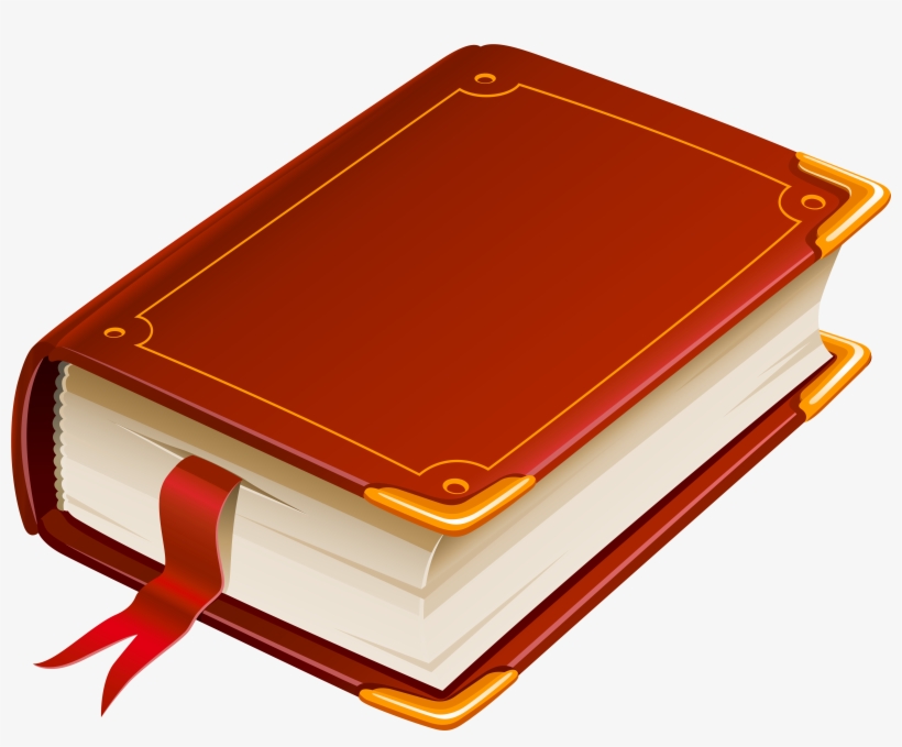 Books Clipart Orange - Book Png, transparent png #163004