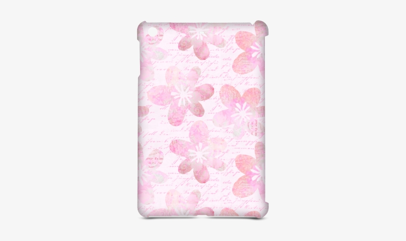 Watercolor Flower Pattern Hard Case For Ipad Mini - Iphone, transparent png #163010