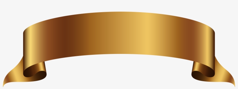 Golden Banner Transparent Png Clip Art Image Gallery - Ribbon Banner  Transparent Background - Free Transparent PNG Download - PNGkey