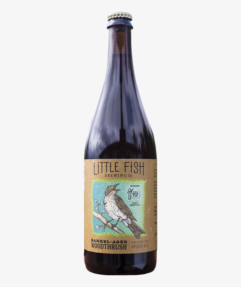 Barrel Aged Farmhouse Bière De Garde Abv - Glass Bottle, transparent png #163157
