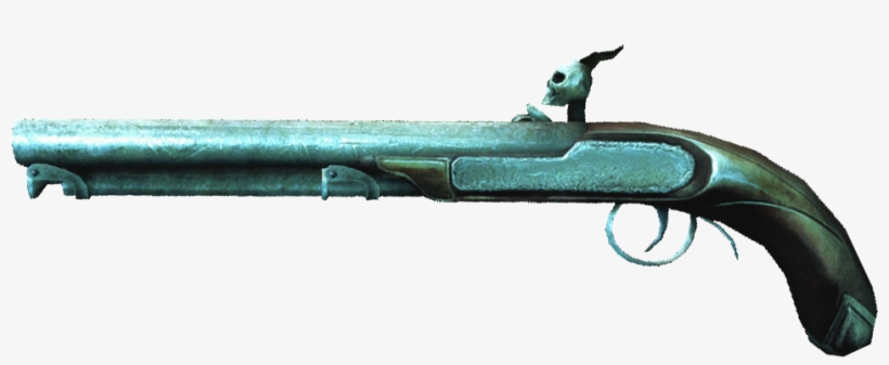 Pistol - Common Flintlock Pistol, transparent png #163294