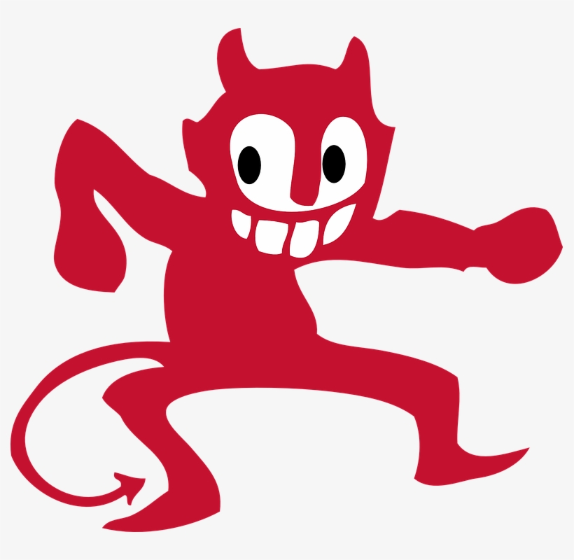 Free Vector Devil Dance Clip Art - Devil Clipart Png, transparent png #163484
