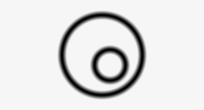 Disc Blur - Acorn - Png Transparent Radial Vignette Effects, transparent png #163798