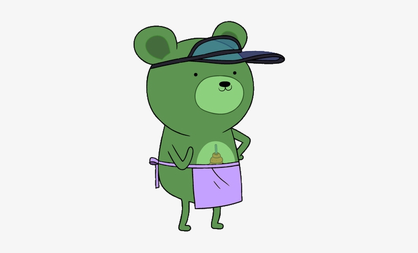 File - Bartender Bear - Png - Adventure Time Bear Png, transparent png #164076
