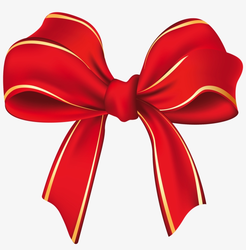 Bow Png Red Two, transparent png #164144
