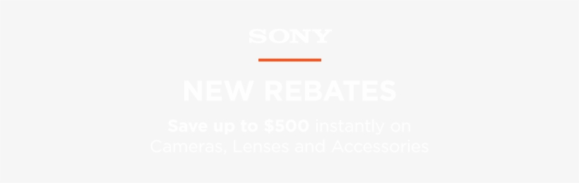 Sony New Rebates - Amber, transparent png #164194
