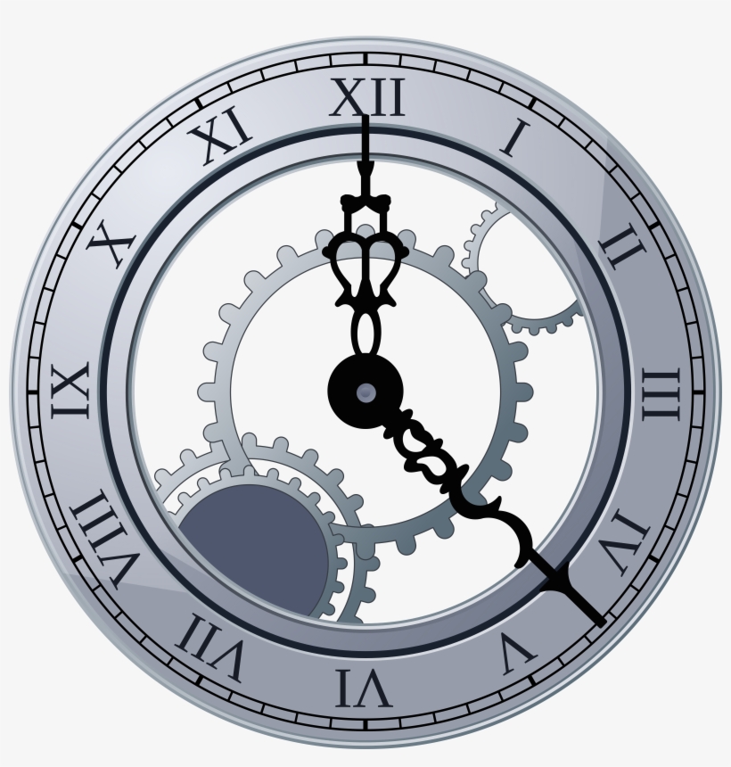 Clock - Broken Clock Png, transparent png #164220