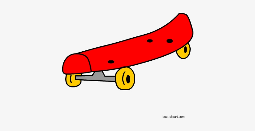 Red Skate Board, Free Png Clip Art - Portable Network Graphics, transparent png #164241
