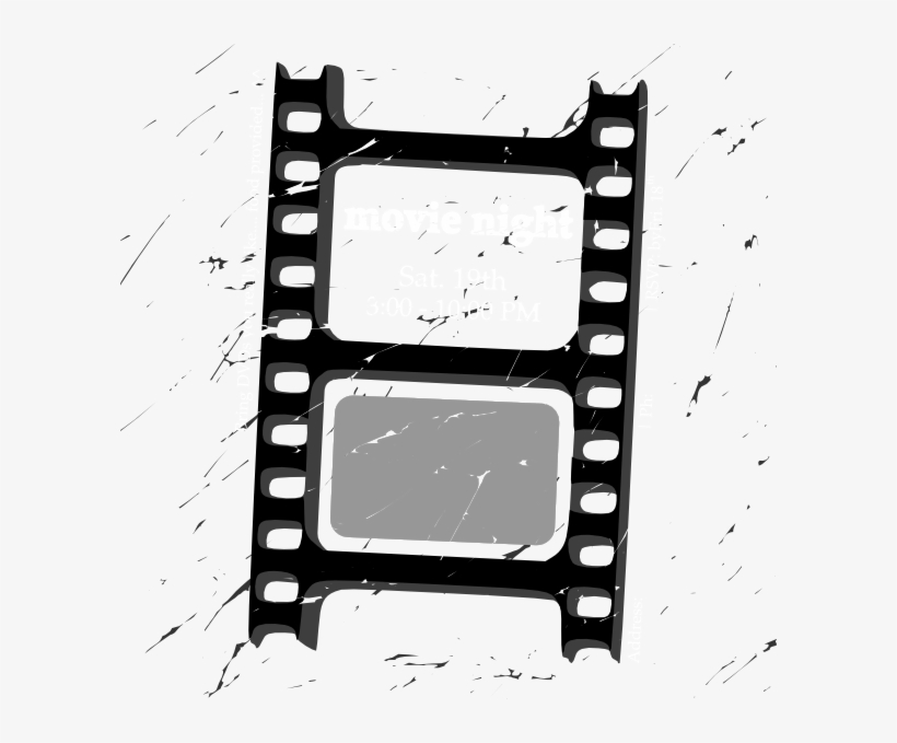Movie Film Reel Png - Movie Border Clip Art, transparent png #164315