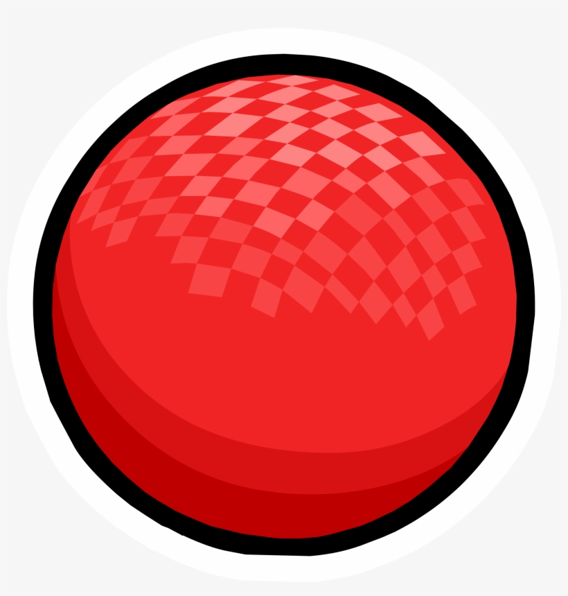 Dodgeball Pin - Png - Dodgeball Clipart, transparent png #164501