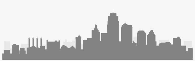 Kansas City Skyline Png - City Skyline Black, transparent png #164783