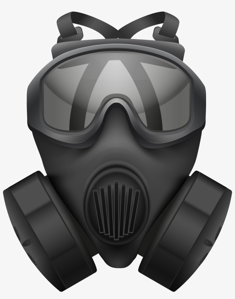 Gas Mask Clipart Buffalo - Gas Mask Png, transparent png #164934
