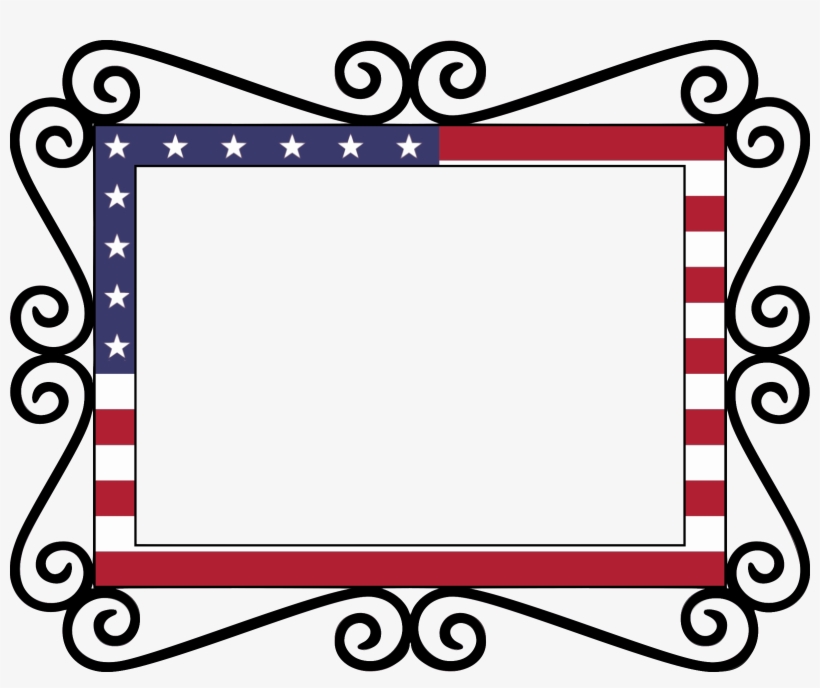 This Free Icons Png Design Of Us Flag Frame, transparent png #165090