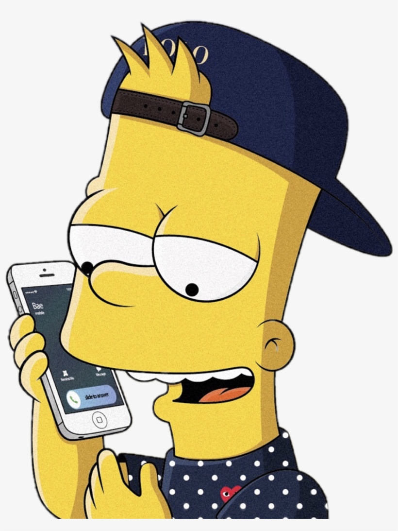 Bart Simpson Simpsons Iphone Polo Lacoste Yeezy Supreme, transparent png #166003