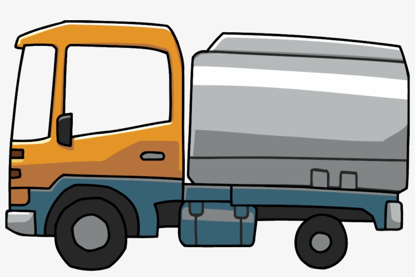 Tank Truck - Scribblenauts Wiki - Moving Truck Png, transparent png #166006