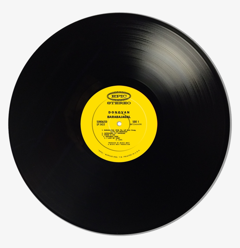 Vector Record Yellow Vinyl Vector Transparent Download - Lp Record Png, transparent png #166207