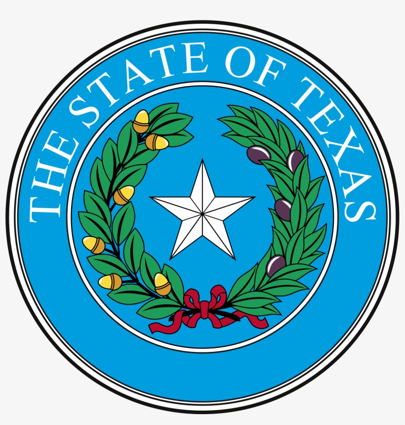 Official Seal Of Texas - Texas State Symbol, transparent png #166208