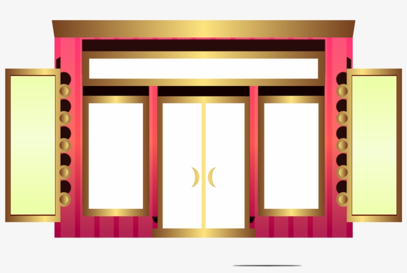 Clipartist - Shop Store Door Png, transparent png #166250