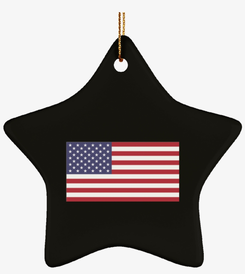 Usa Flag Ceramic Star Ornament - Chris Brown State Of The Union, transparent png #166682