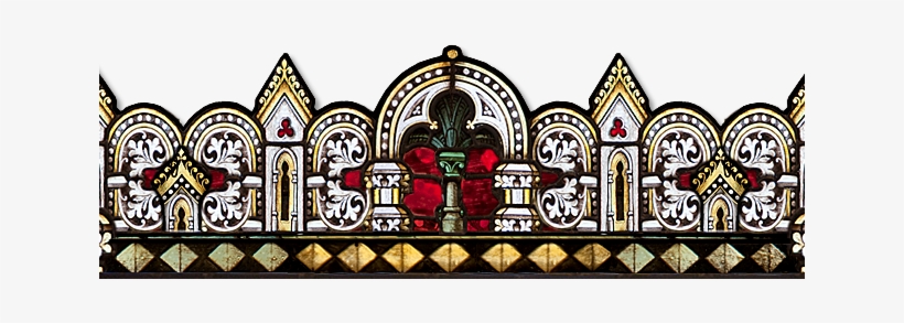 Catholic Stained Glass Window Png Pic - Shrine, transparent png #166801