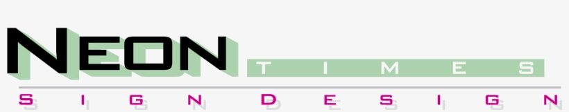 Neon Times Logo Png Transparent - Neon, transparent png #167199