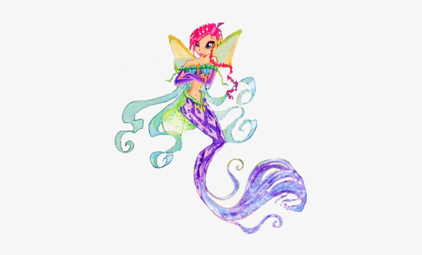 Tecna Mermaid - Winx Club Tecna Mermaidix, transparent png #167264