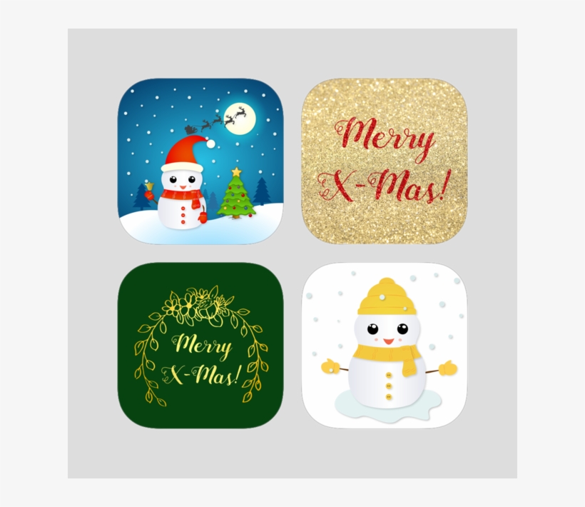 Christmas Stickers Bundle On The App Store - Cartoon, transparent png #167376
