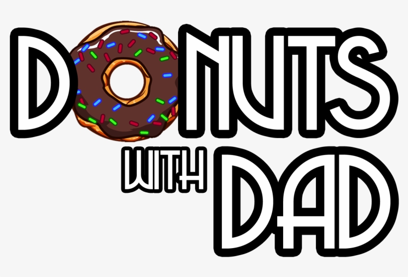 Doughnut Clipart Donut With Dad - Donuts With Dad, transparent png #167475