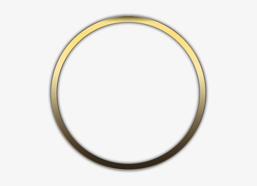 Gold Circle - Creativ Company 603180 8-piece Silver-plated Beading, transparent png #167711