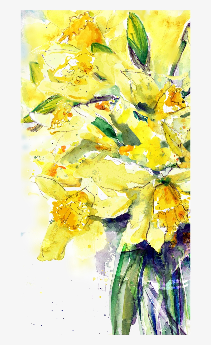 Hurry Up Spring - Daffodil, transparent png #168022