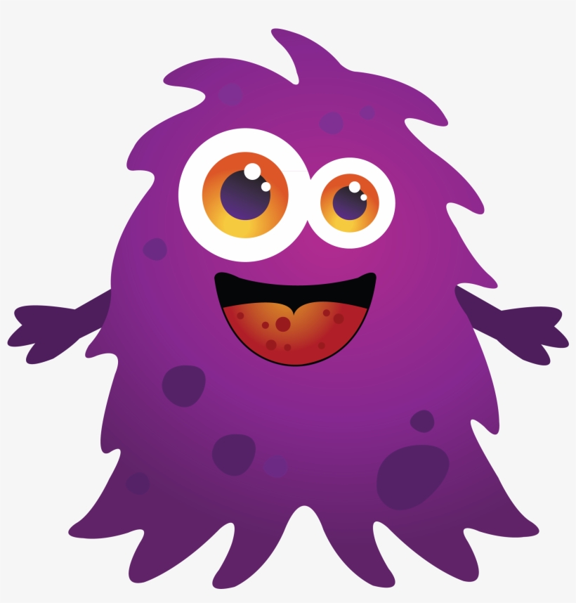 Free Monster Clip Art Pictures - Purple Monster Clipart, transparent png #168044