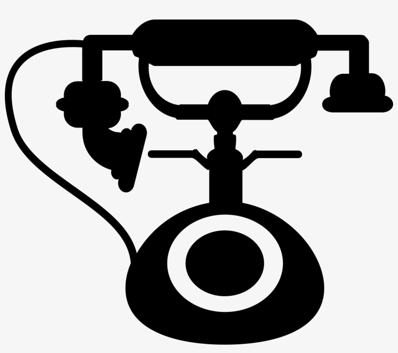 Vintage Phone Icon Png - Old Phone Clip Art, transparent png #168071