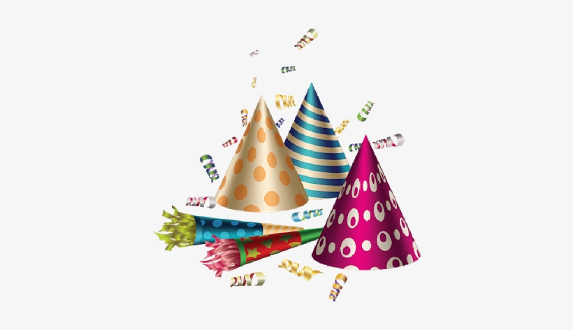 Hats Png Height Width Balloons And Images - Party Clipart Transparent Background, transparent png #168094