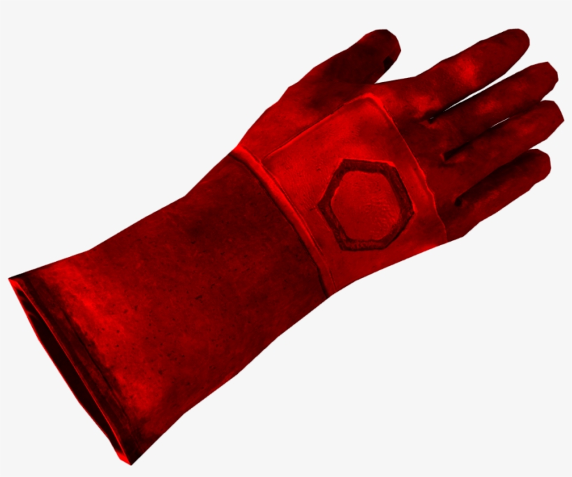 Sterilizer Glove Fallout Wiki - Red Glove Png, transparent png #168415