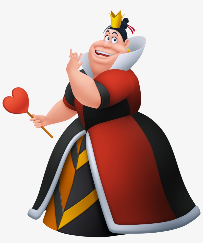 Alice In Wonderland Transparent Background - Alice In Wonderland Queen Of Hearts, transparent png #168593