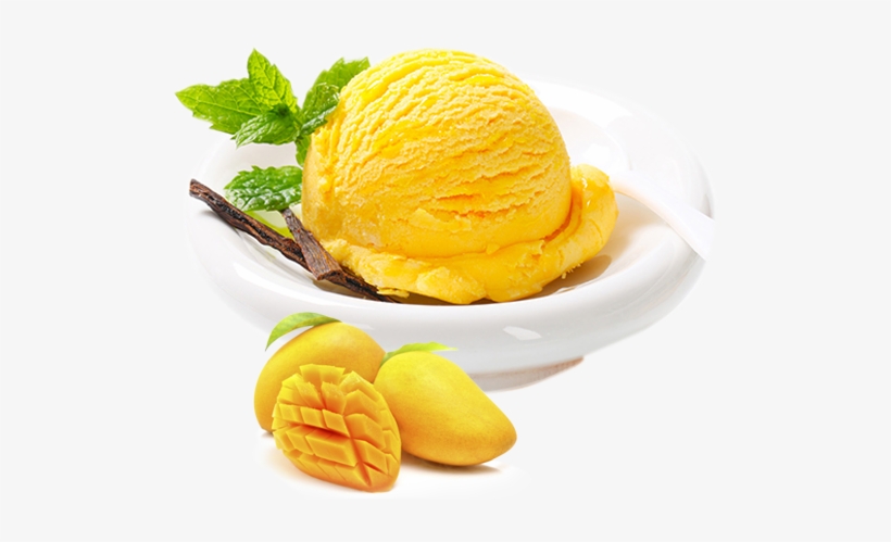 Mango Ice Cream - Mango Ice Cream Png, transparent png #168858
