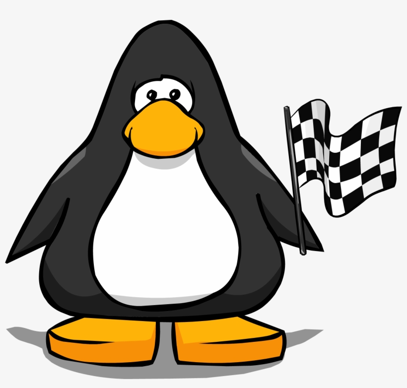 Checkered Flag From A Player Card - Club Penguin, transparent png #169133