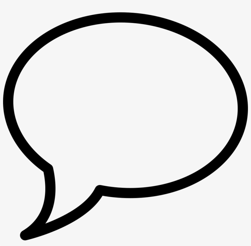 Chat Bubble, Ios 7 Interface Symbol Vector - Chat Logo White Png, transparent png #169205