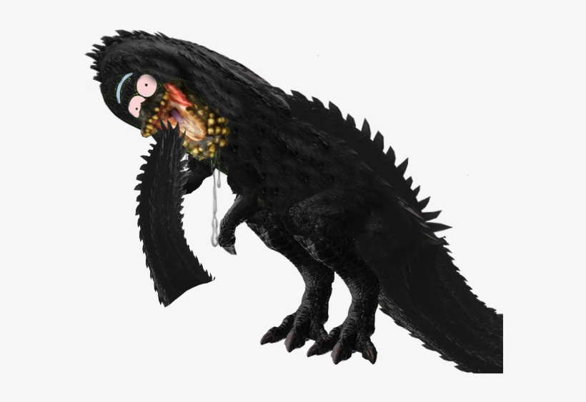 My Friend Told Me To Photoshop Deviljho Into A Pickle - Pickle Rick, transparent png #169381
