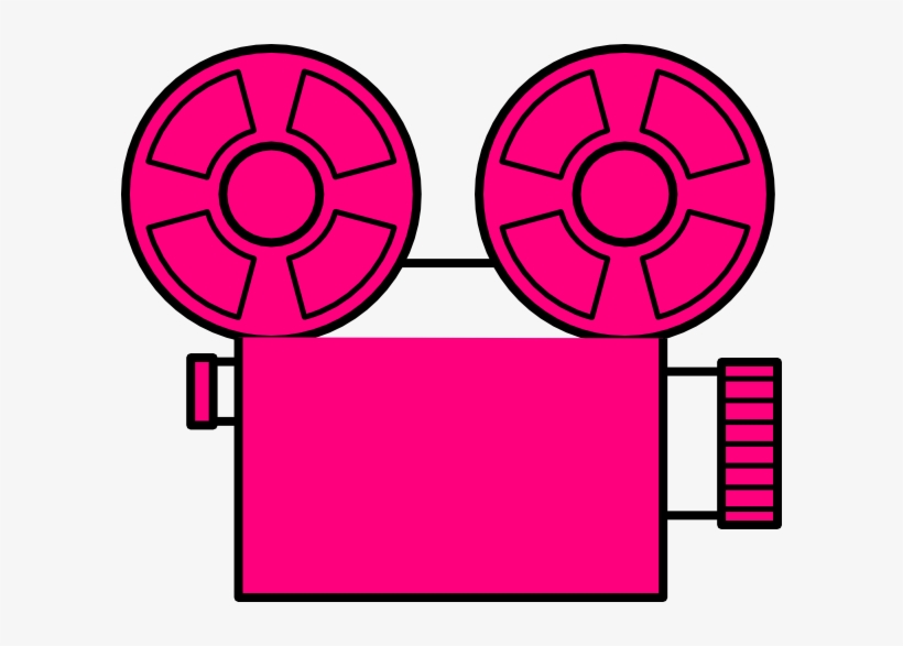 Vireo Clipart Film Roll - Movie Icon Pink Png, transparent png #169426