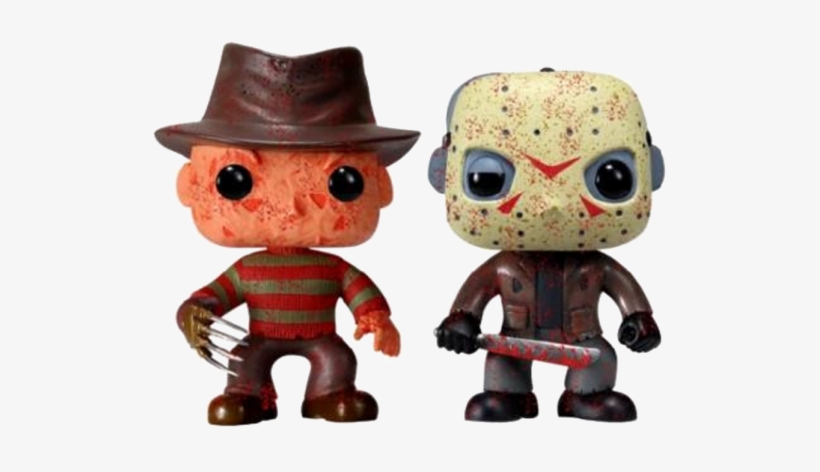 Freddy Krueger & Jason Voorhees Bloody Limited Edition - Funko Pop Friday The 13th, transparent png #169456