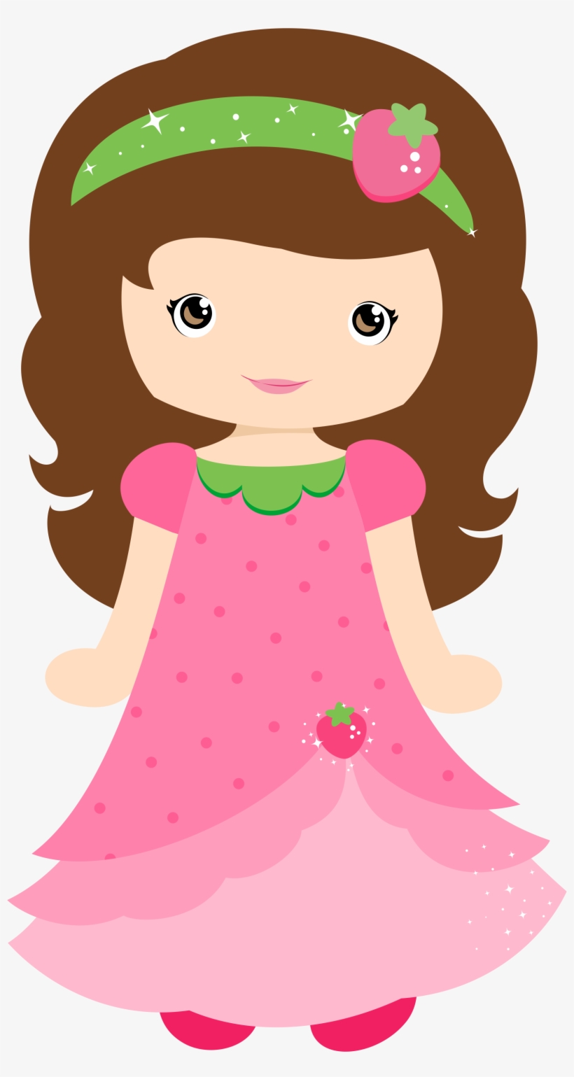 Image Moranguinho Grafos Strawberrygirl Png Minus Girl - Clip Art Dolls, transparent png #169603