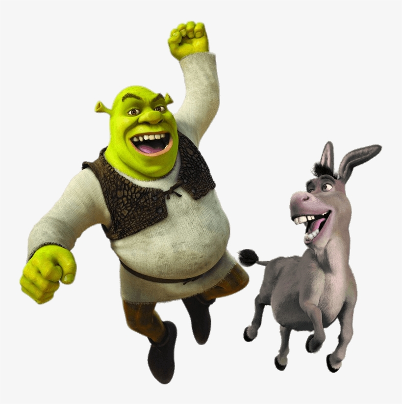 Shrek And Donkey - Shrek And Donkey Png, transparent png #169693