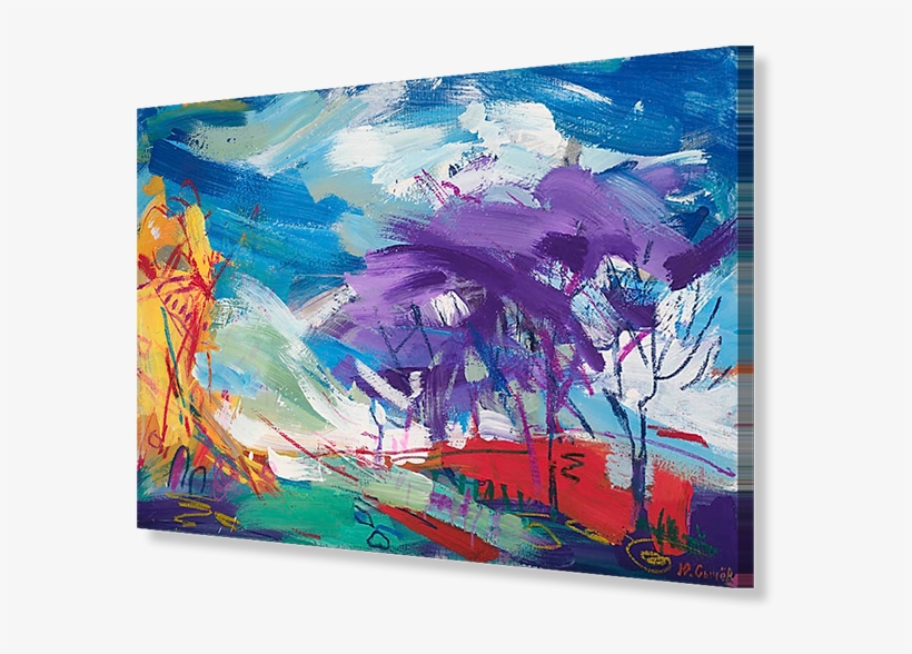 April Wind, Artist Yury Sychev - Painting, transparent png #169734