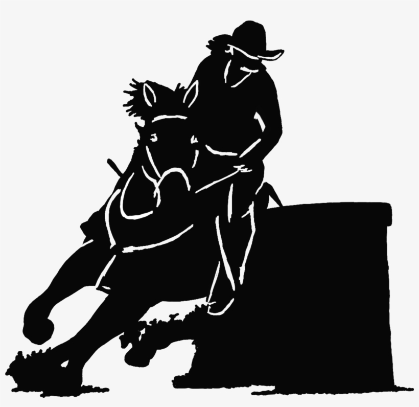 Org/wp Racing Horse In Transparent - Barrel Racing, transparent png #169804