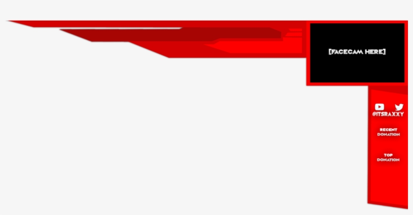 Jpg Library Download Transparent Twitch Red - Twitch Overlay Png Red, transparent png #169859