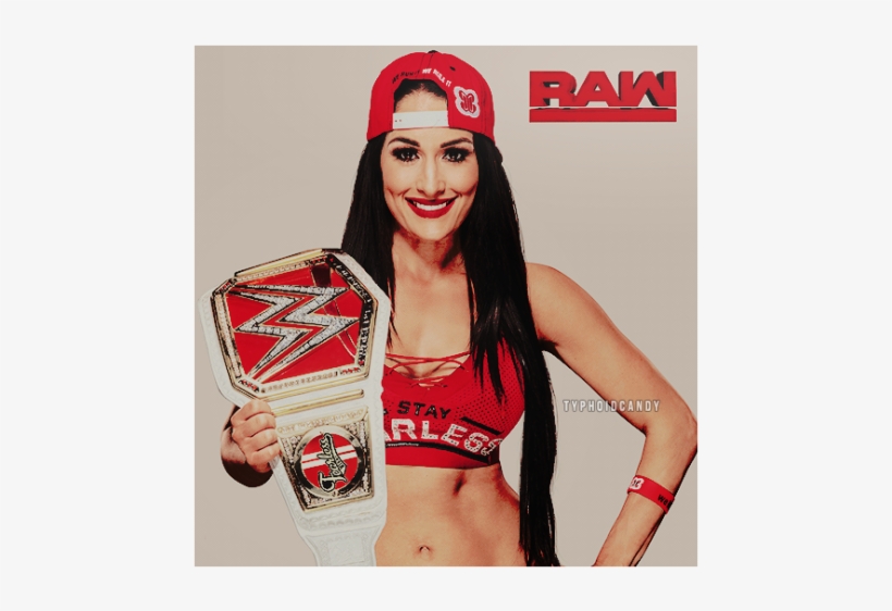 Nikki Bella As The Raw Women's Champion - Nikki Bella Women's Championship, transparent png #1600446