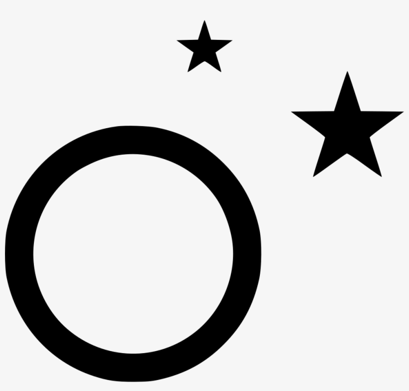 Moon Full Stars Comments - Vector Graphics, transparent png #1600492