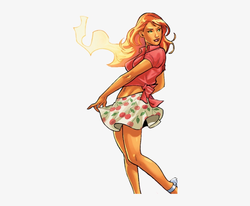 Starfire3 - Starfire Koriand R Png, transparent png #1600616