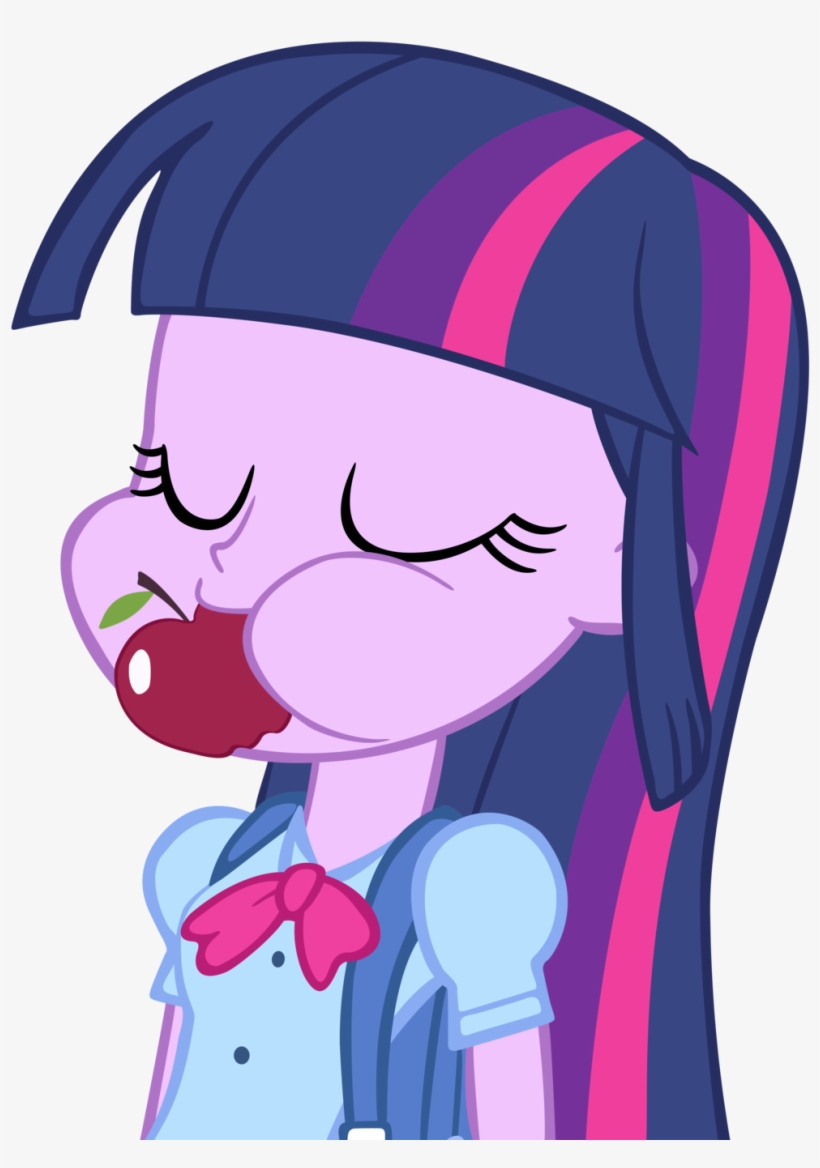 Twilight Clipart Apple - Mlp Eg Canterlot Yearbook, transparent png #1601151